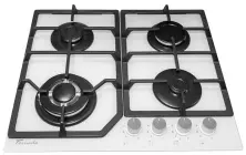 Plită incorporabilă cu gaz Tornado Cleo TE 4225SG WH, alb