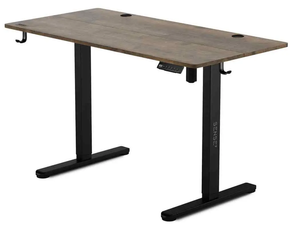 Masă de birou SENSE7 Nojo 120x60, stejar negru