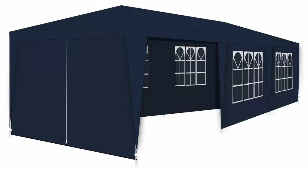 Шатёр Saska Garden Pavilion Tent 9x3м, синий