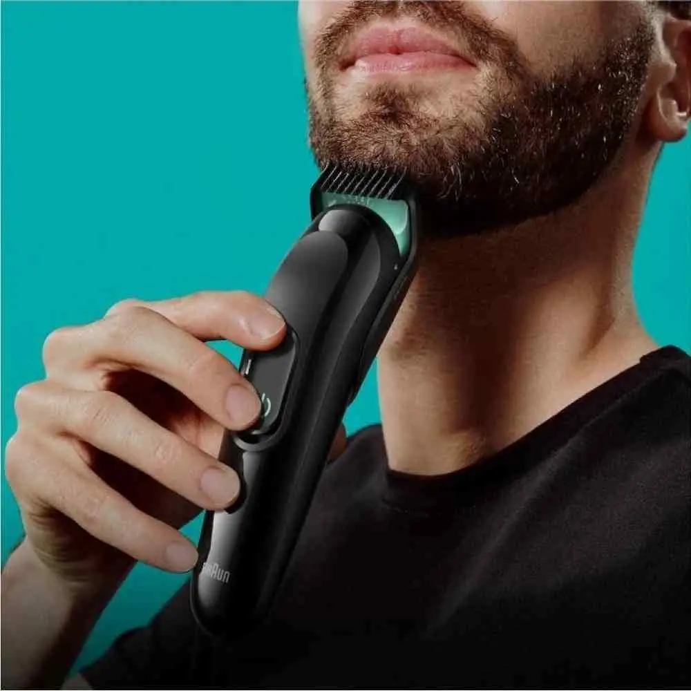 Maşină de tuns barba Braun MGK5440, negru