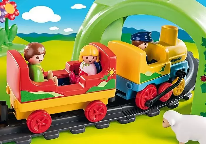 Set jucării Playmobil My first train set