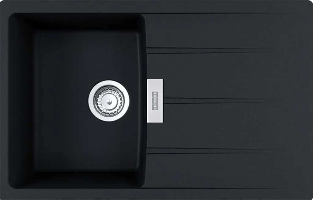 Кухонная мойка Franke CNG 611-78 Matte Black (114.0633.145), черный