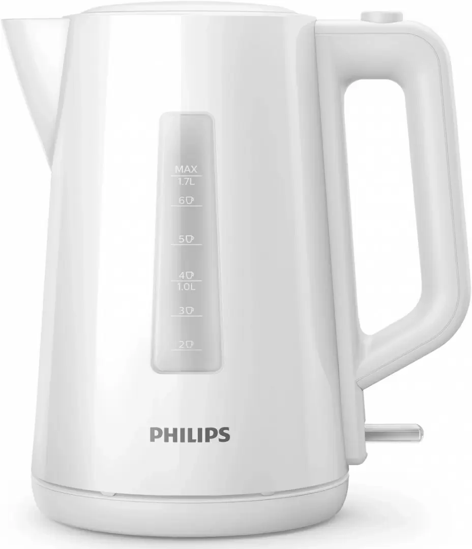 Fierbător de apă Philips HD9318/00, alb