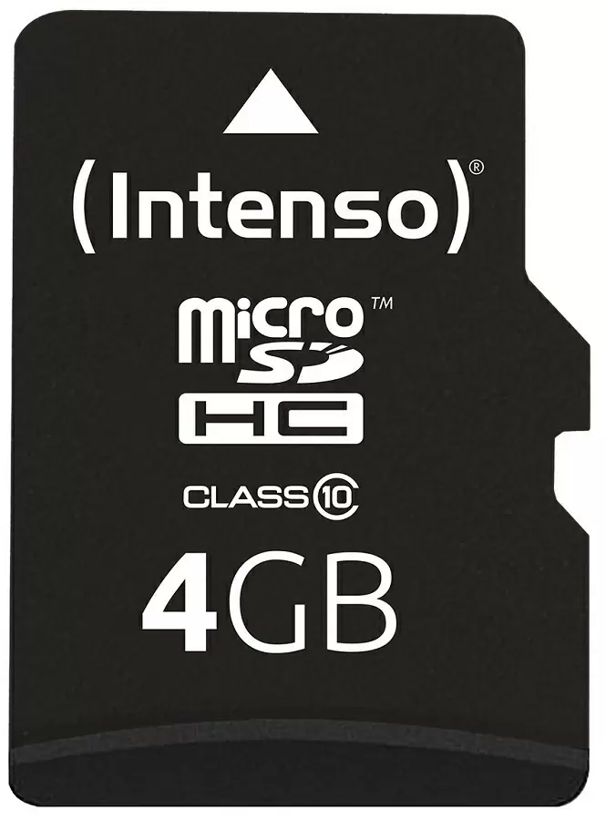 Card de memorie Intenso MicroSD Class 10, 4GB