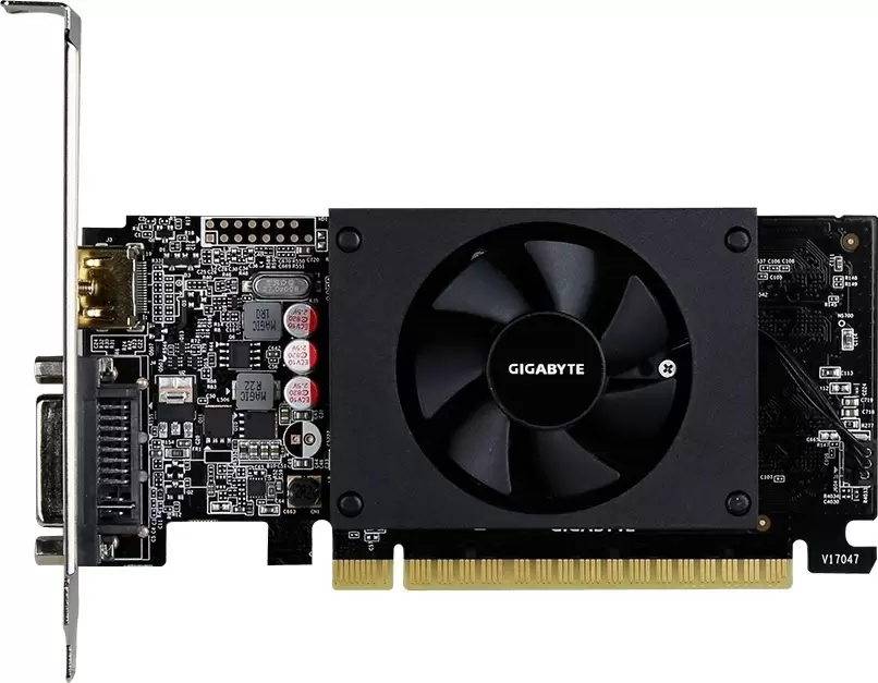 Placă video Gigabyte GeForce GT710 1GB GDDR5 Low Profile