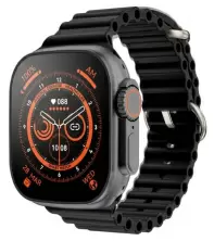 Умные часы Charome T8s Ultra Max, черный