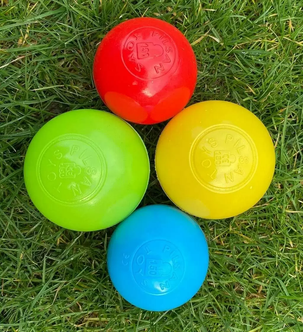 Mingi pentru bazin uscat Pilsan Balls 6cm, 100 un., multicolor
