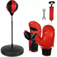 Детский набор для бокса Kruzzel ZB16953, красный/черный