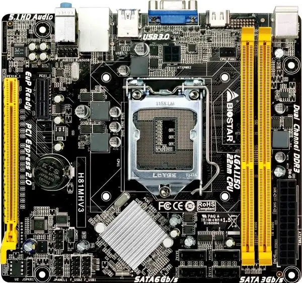Placă de bază Biostar H81MHV3