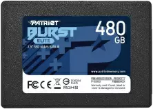SSD накопитель Patriot Burst Elite 2.5" SATA, 480GB