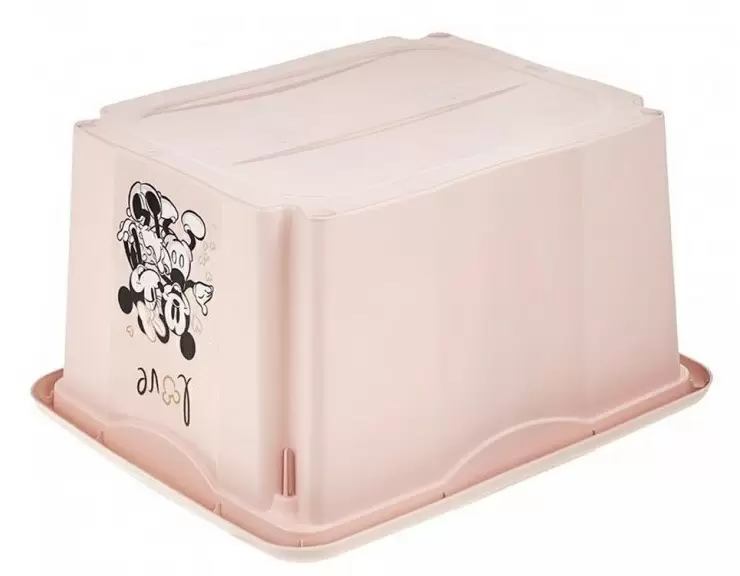 Контейнер для игрушек Keeeper Minnie Mouse 30л, розовый