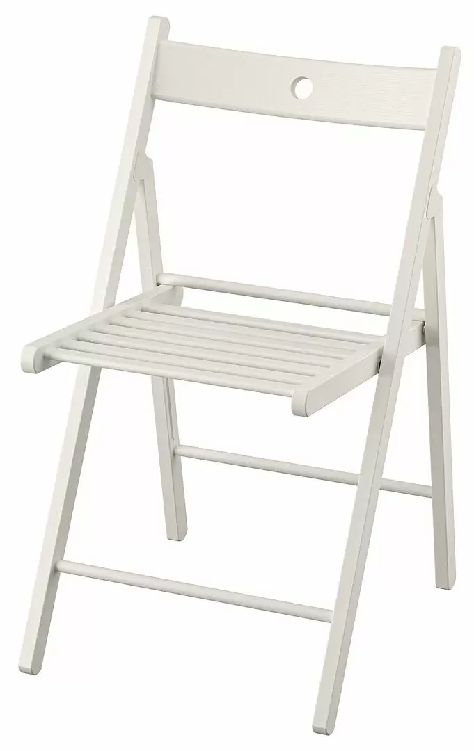 Scaun pliant pentru camping IKEA Frosvi, alb