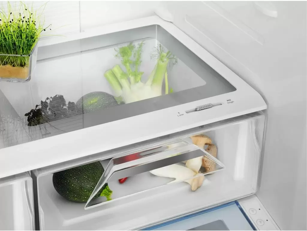 Холодильник Electrolux EN6086MOX, серебристый