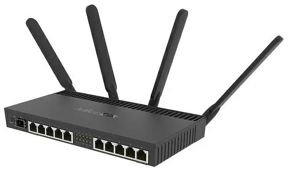 Router wireless Mikrotik RB4011iGS+5HacQ2HnD-IN