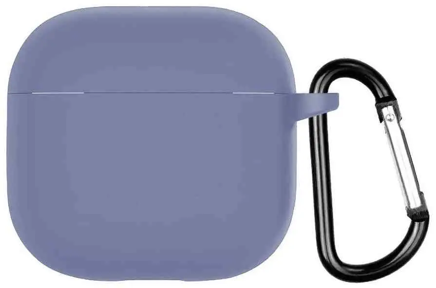 Husă pentru căști Helment Case Silicone Airpods 4 (AIRPOD4LG), gri