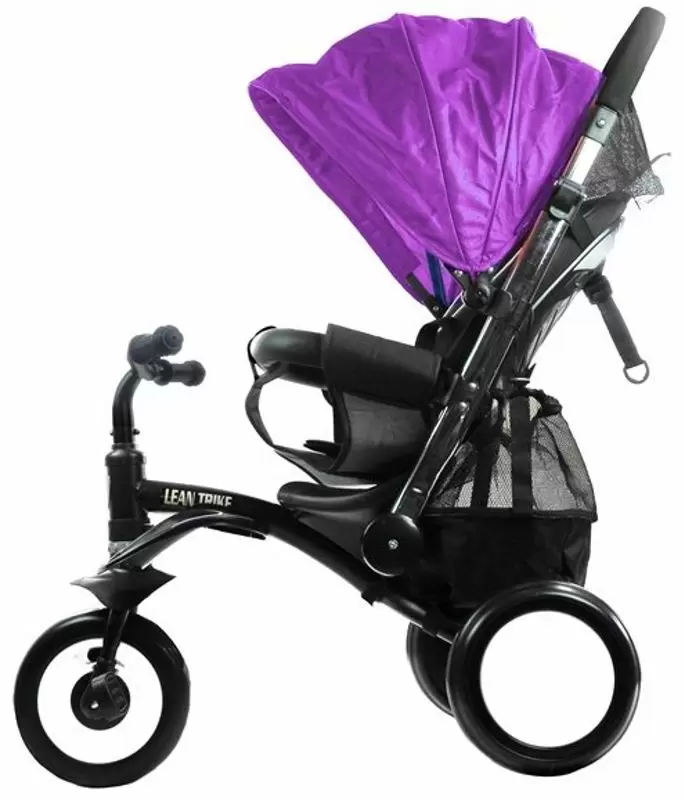 Bicicletă pentru copii LeanToys PRO400, violet
