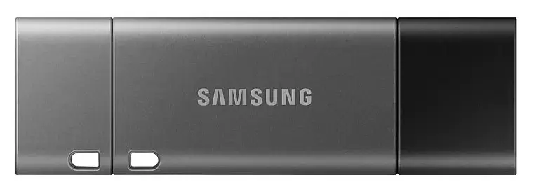 Flash USB Samsung DUO Plus 32GB, negru/gri