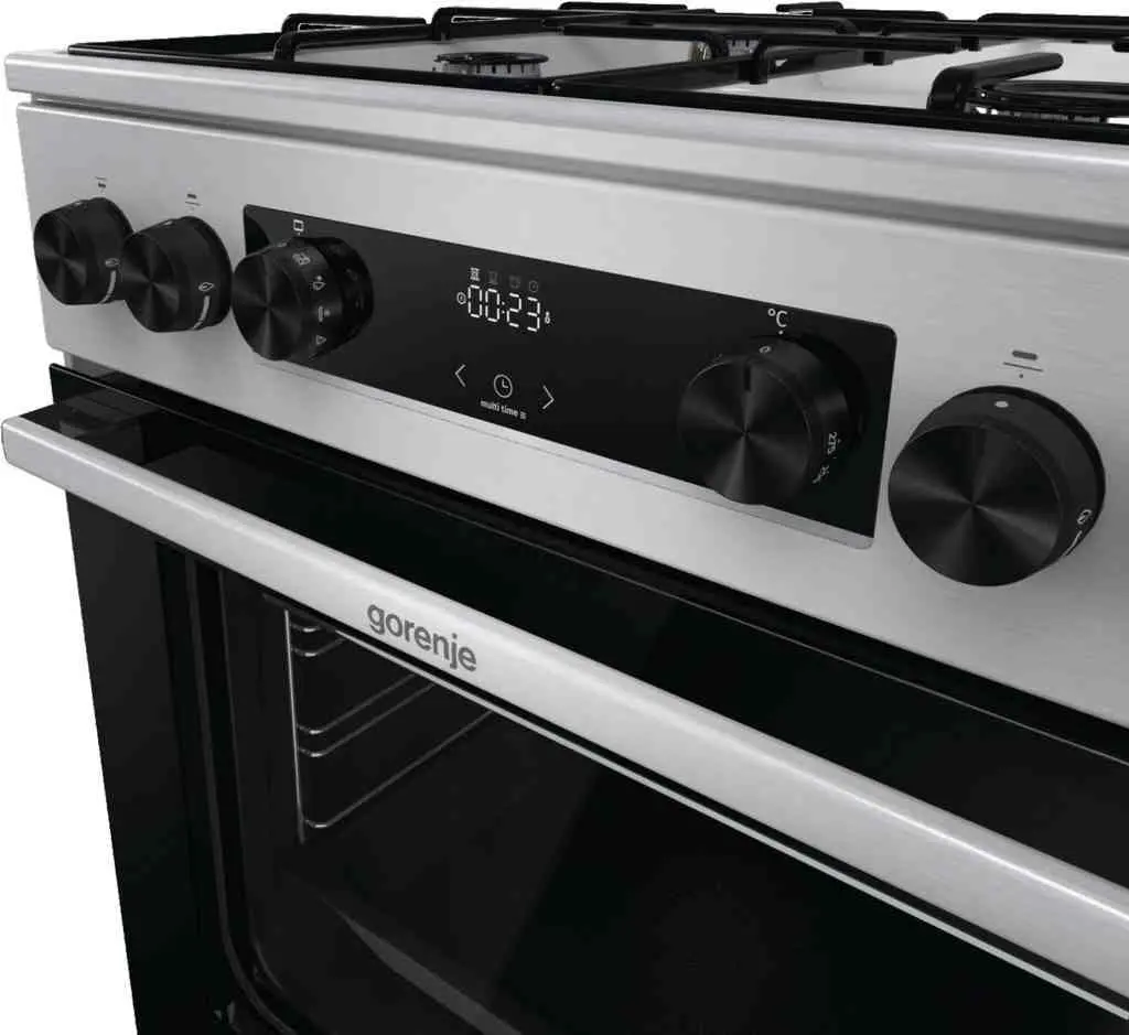 Газовая плита Gorenje GKS6C70XJ, нержавеющая сталь на tehnoparc.md Газовая плита Gorenje GKS6C70XJ, нержавеющая сталь