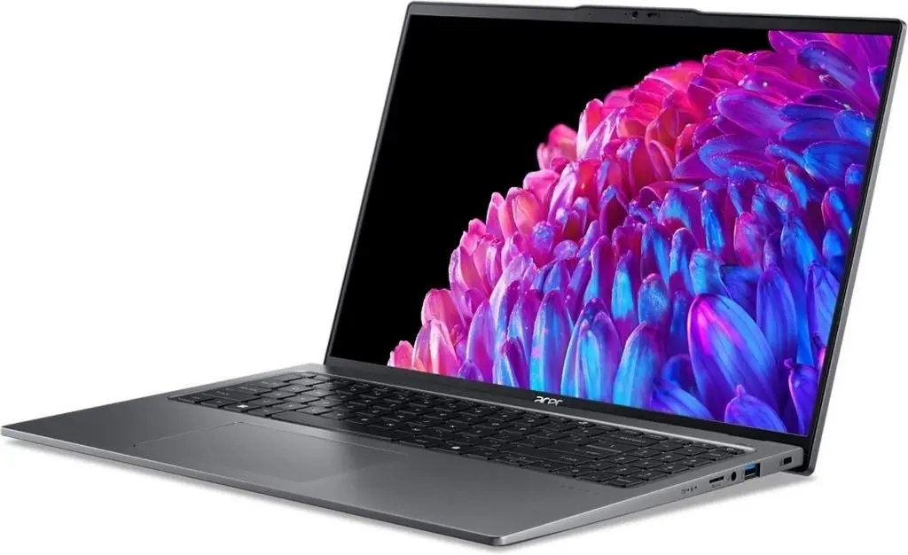 Laptop Acer Swift Go 16 OLED SFG16-72 (16.0"/3.2K/Core Ultra 7 155U/16GB/1TB), gri pe tehnoparc.md Laptop Acer Swift Go 16 OLED SFG16-72 (16.0"/3.2K/Core Ultra 7 155U/16GB/1TB), gri