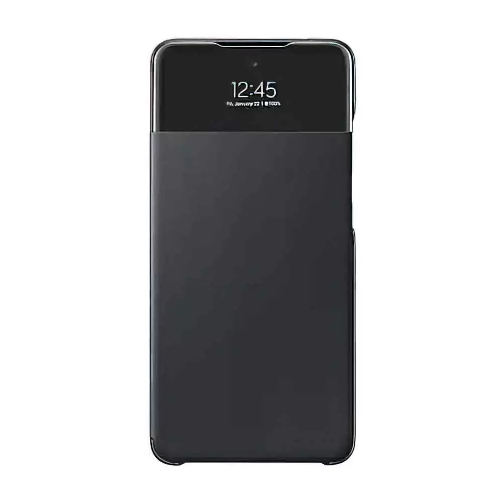 Чехол Samsung S View Wallet Cover Galaxy A52, черный