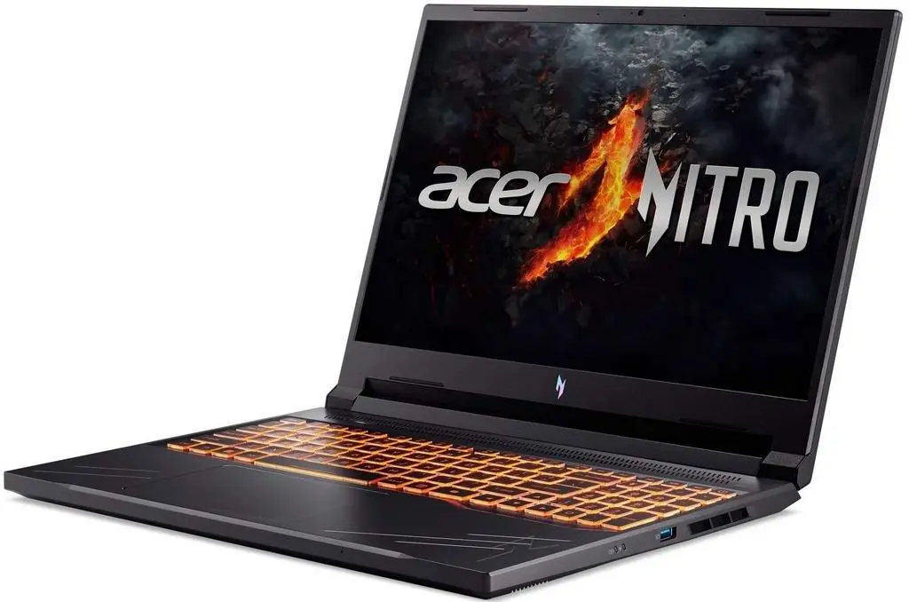 Laptop Acer Nitro V16 ANV16-41 (16.0"/WUXGA/Ryzen 7 8845HS/16GB/1TB/GeForce RTX 4060 8GB), negru