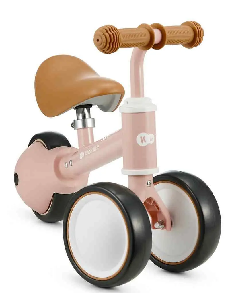 Bicicletă fără pedale KinderKraft Cutie, roz