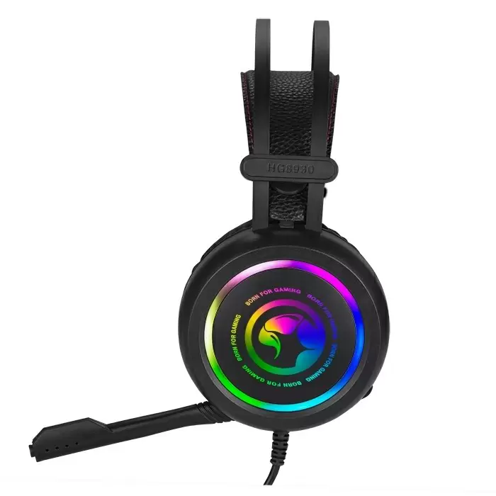 Căşti Marvo HG8930 Rainbow, negru