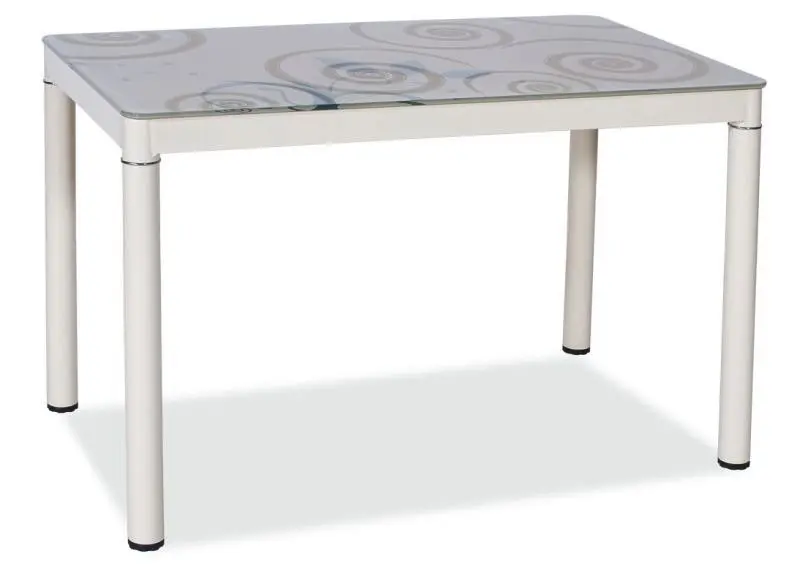 Masă Signal Damar 100x60cm, cremă pe tehnoparc.md Masă Signal Damar 100x60cm, cremă