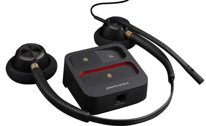 Căşti Poly 783P7AA, negru