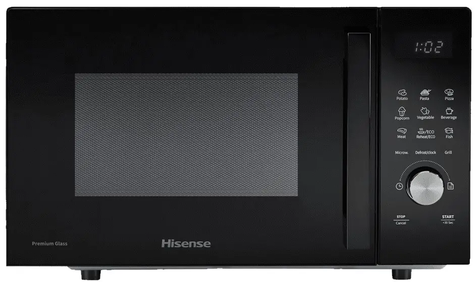 Cuptor cu microunde Hisense H23MOBSD1HG, negru