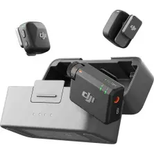 Microfon DJI Mic Mini 2TX + 1RX+ Charging case, gri pe tehnoparc.md Microfon DJI Mic Mini 2TX + 1RX+ Charging case, gri