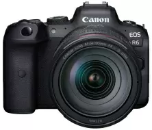 Aparat foto Canon EOS R6 Mark II + 24-105 f/4.0 IS L USM, negru