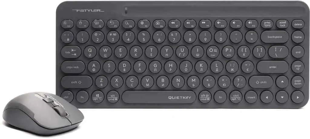 Комплект A4Tech FG3200, серый
