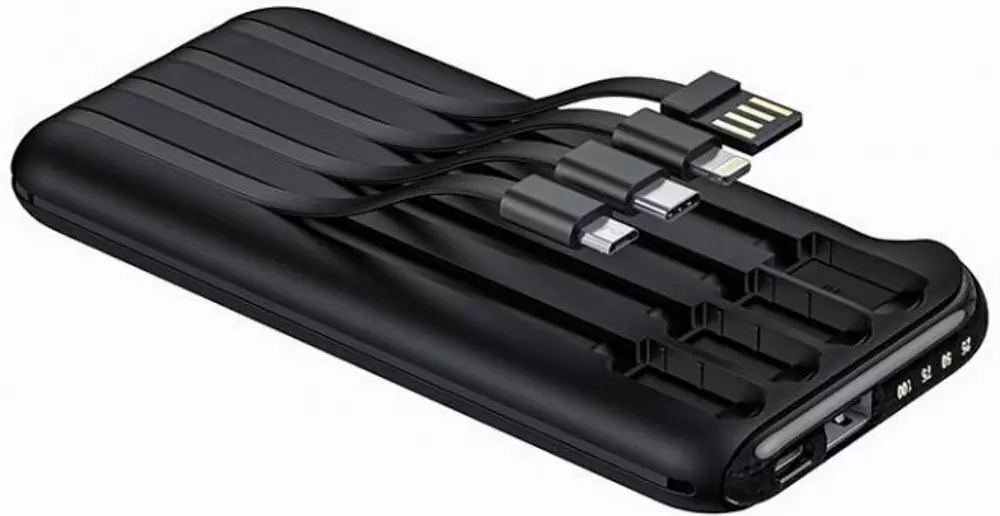 Внешний аккумулятор Vipfan F10 10000mAh, черный