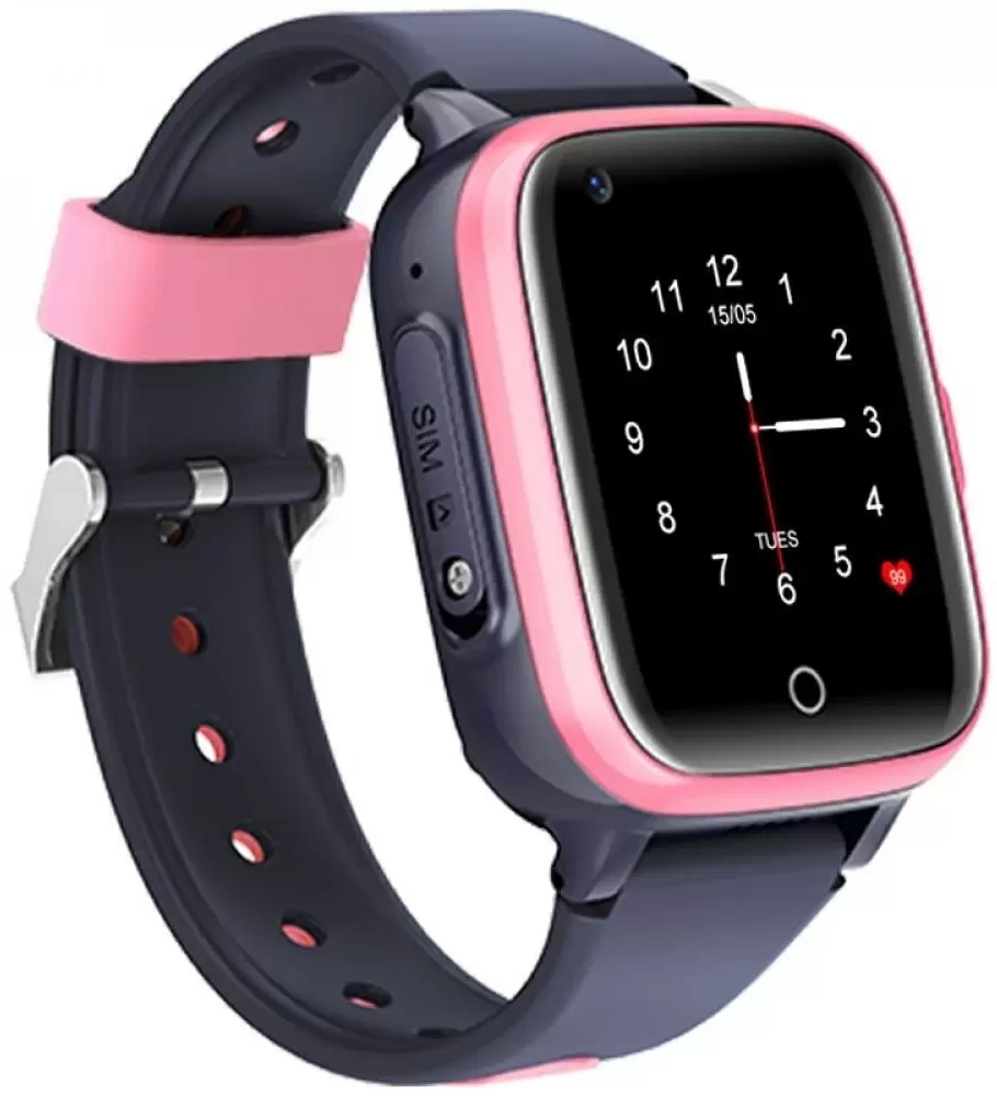 Smart ceas pentru copii Wonlex KT15 4G, roz