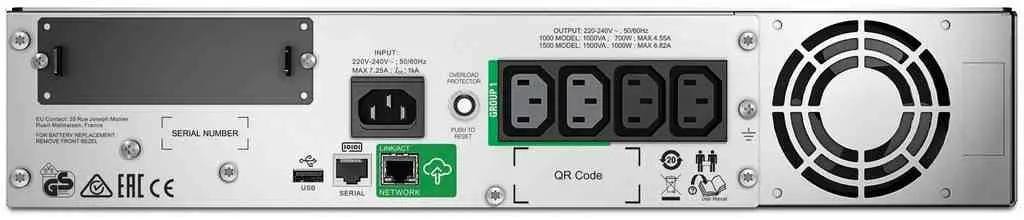 Источник бесперебойного питания APC SMT1000RMI2UC на tehnoparc.md Источник бесперебойного питания APC SMT1000RMI2UC