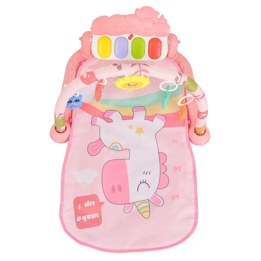 Игровой коврик Moni 368 Unicorn 73x54см, розовый на tehnoparc.md Игровой коврик Moni 368 Unicorn 73x54см, розовый