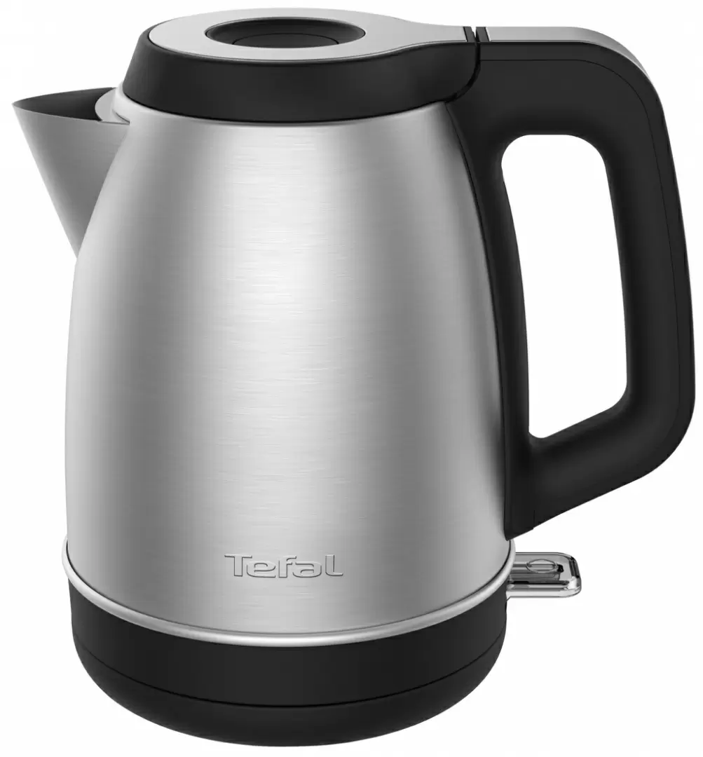 Электрочайник Tefal KI280D30, нержавеющая сталь/черный