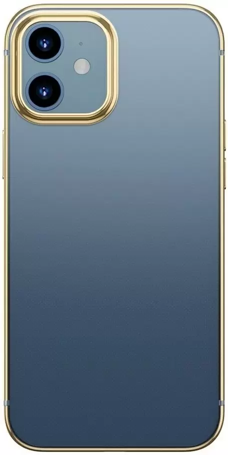 Чехол Baseus Shining Case for iPhone 12, золотой