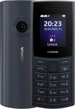 Мобильный телефон Nokia 110 2023 Dual Sim 4G, черный
