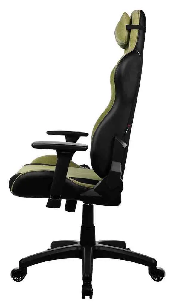 Геймерское кресло Arozzi Avanti SoftFabric, зеленый