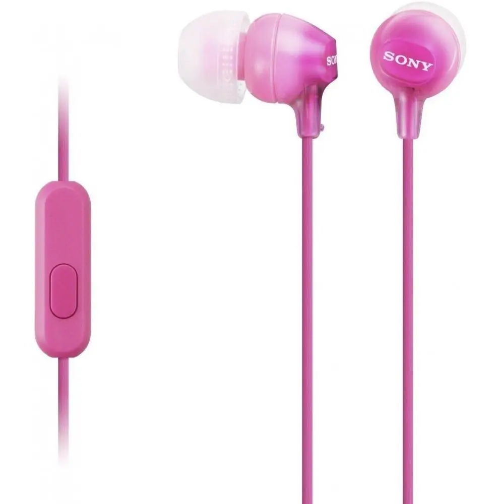 Наушники Sony MDR-EX15AP, розовый
