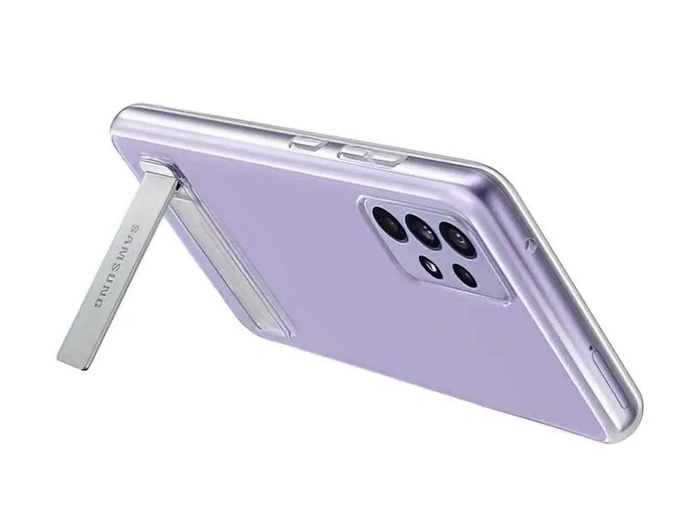 Husă de protecție Samsung Clear Standing Cover Galaxy A52, transparent