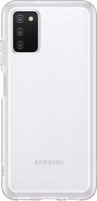 Husă de protecție Samsung Soft Clear cover Galaxy A03s, transparent
