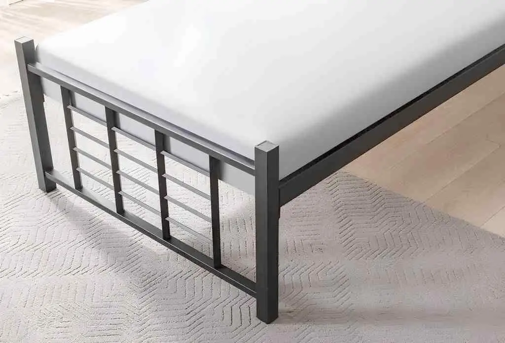 Кровать Evger K-01 90x200cm, серый