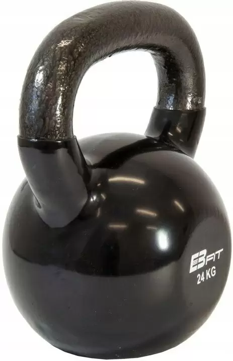 Гиря EB Fit Kettlebell Iron 24кг, черный