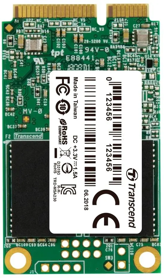 Disc rigid SSD Transcend 230S mSATA, 256GB