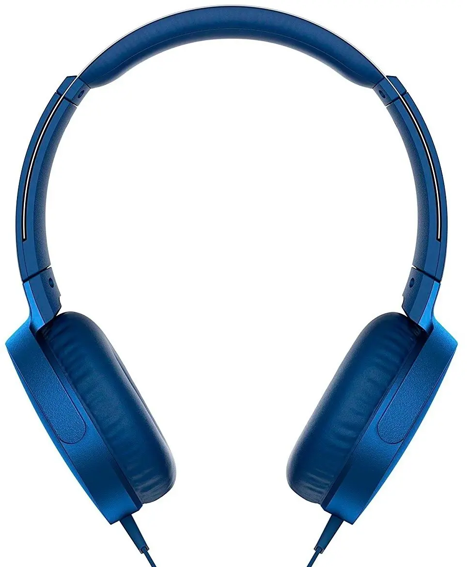 Наушники Sony MDR-XB550AP Extra Bass, синий