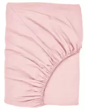 Простынь на резинке IKEA Ullvide 180x200см, розовый