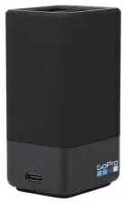 Încărcător GoPro MAX Dual Battery Charger + Battery, negru